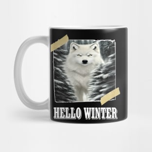 hello winter Mug